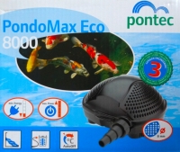 Pontec Bachlaufpumpe PondoMax 8000 Eco 70W Förderhöhe 2,8 m