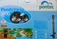 Pontec Pondo Vario 1500 Gartenteichpumpe Filterpumpe Teichpumpe