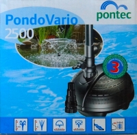 Pontec Pondo Vario 2500 Gartenteichpumpe Filterpumpe Teichpumpe