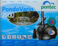 Pontec Pondo Vario 2500 Gartenteichpumpe Filterpumpe Teichpumpe