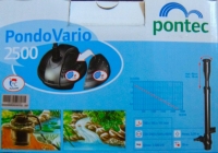 Pontec Pondo Vario 2500 Gartenteichpumpe Filterpumpe Teichpumpe