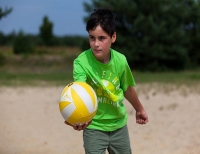 Schildkroet Fun Sports Neoprene Beach Strand Volleyball 20 cm Groesse 5