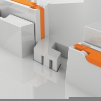 Roboter Hexbug Habitat Spielbahn Set 10 Bauteile 2 Nano Roboter