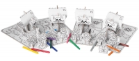 Calafant Papierbastelset Party Set Piraten 4er