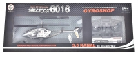 RC Hubschrauber Helicox 6016 silber schwarz Lang 330 mm LED Licht stabil