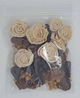 Potpourri zur dekorativen Raumbeduftung 50g Rosenblaetter Tisch Deko