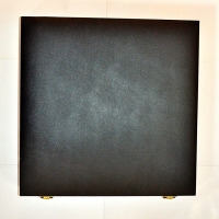 Schach Holz Spiel Figuren Koffer Koenig 9,5 Koenigin 9 cm Schwarz Weiss