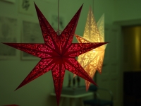 starlightz papierstern leuchtstern siluett