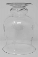 Windlicht Tischwindlicht Glas Sterne Dekoration Advent 15 x 20 cm