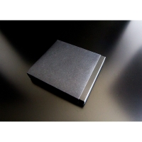 Geschenk Verpackung Schuber Ketten Schmuck Etui Collier Samt Schwarz
