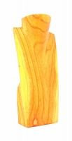 Schmuck Halsketten Halter Staender Torso Holz Hell 13 x 30 x 6,5 cm