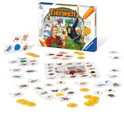 Ravensburger 00513 tiptoi Abenteuer Tierwelt (ohne Stift)