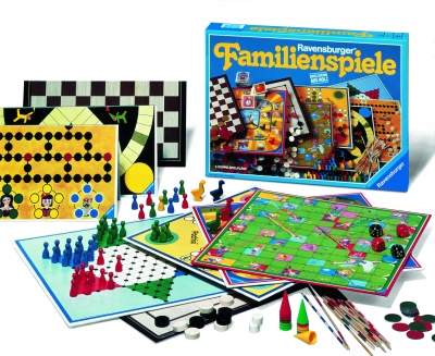 Ravensburger 01315 Familienspiele Spielesammlung Malefiz memory Fang den Hut Pachisi Dame Mühle