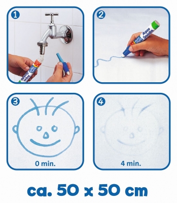 ministeps Aqua Doodle Wasser Malen Stift Matte 50 cm