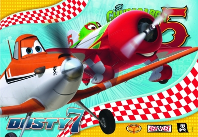 Ravensburger 09052 Puzzle Dusty der mutige Flieger 2 x 24 Teile