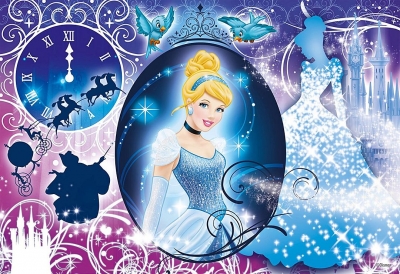 Ravensburger 09175 Puzzle Disney Princess Bezaubernde Cinderella 2 x 20 Teile