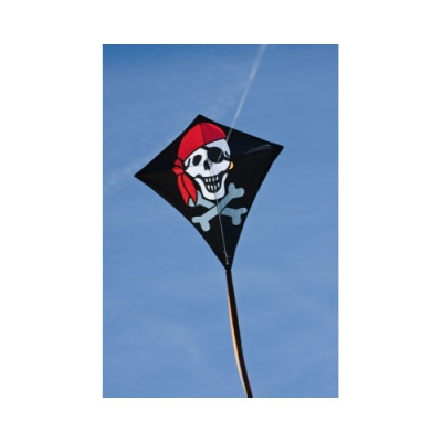 HQ Kinderdrachen Einleiner Eddy Jolly Roger 68 x 68 cm R2F