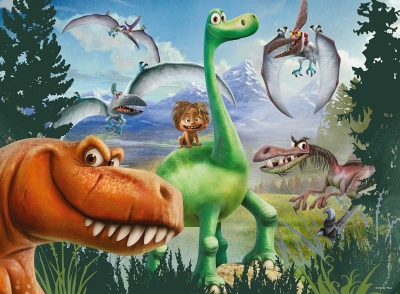 Ravensburger 10533 Disney The Good Dinosaur Arlo und Spot auf Abenteuer 100 Teile XXL