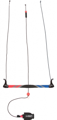 HQ Powerkite Zweileiner 2.0 SCOUT 260x102cm Flugleine Lenk Bar Rucksack R2F