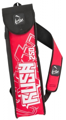 HQ Powerkite Zweileiner Rush V 250x92 cm Flugleine Lenk Bar Tasche R2F