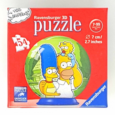 Ravensburger 11879 Puzzleball Simpsons Ø 7 cm 54 Teile