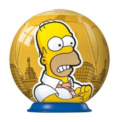 Ravensburger 11879 Puzzleball Simpsons Ø 7 cm 54 Teile