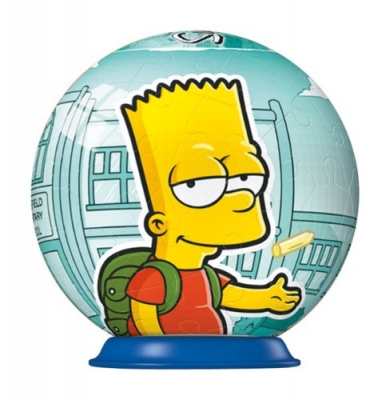 Ravensburger 11879 Puzzleball Simpsons Ø 7 cm 54 Teile