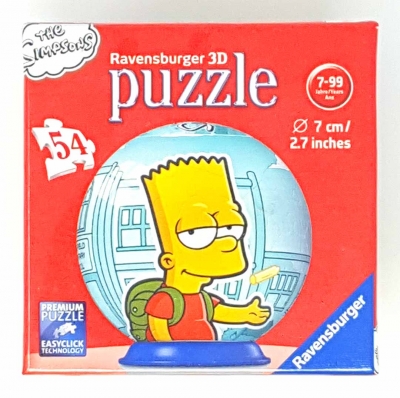 Ravensburger 11879 Puzzleball Simpsons Ø 7 cm 54 Teile