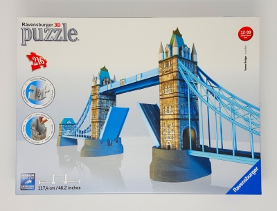 Ravensburger 12559 Puzzle 3D Tower Bridge London 117 x 17 x 33 cm 216 Teile