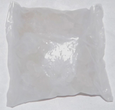 Edelstein Zimmerbrunnen Calcit orange Pumpe Beleuchtung 25 cm