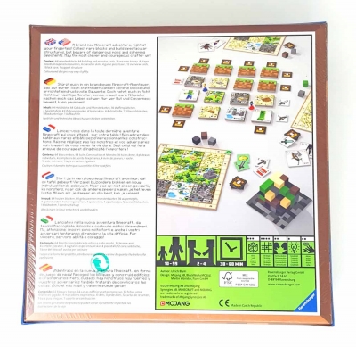 Ravensburger 26132 Minecraft Builders & Biomes Brett Spiel