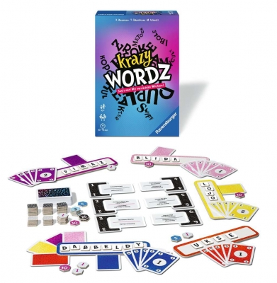 Ravensburger 26837 Krazy Wordz Buchstaben Wörter Party Spiel