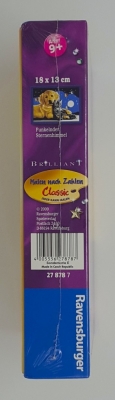 Ravensburger 27878 Malen nach Zahlen Sternenhimmel Brilliant 18 x 13 cm