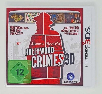 Nintendo 3DS James Noirs Hollywood Crimes Thriller Rätselspiel