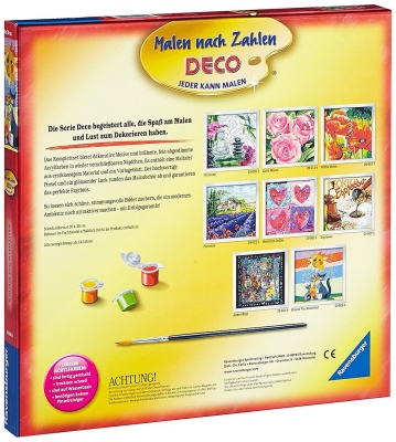 Ravensburger 29006 Malen nach Zahlen Rosina Wachtmeister Katzen 30 cm