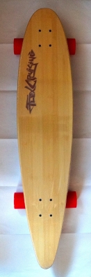 Flexcruising Skate Long Board Viller 106 x 22 cm Ahorn Bambus ABEC7