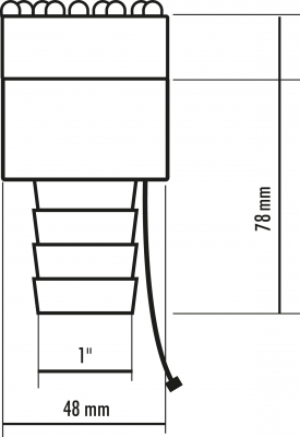 seliger Quellsteinbeleuchtung Quellstar 900 LED Modul 10m Zuleitung Leuchte Trafo