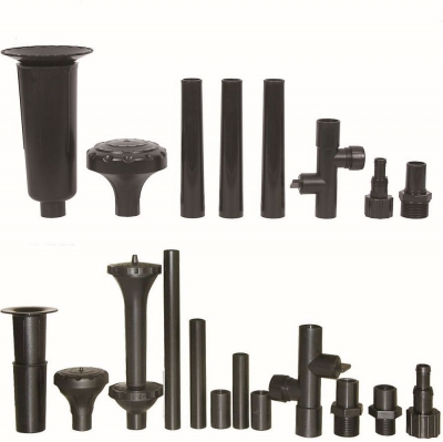 seliger Teich Garten Duesen Sprinkler Fontaenen Aufsatz Set M und L  passend fuer Pumpe 2000A 2500A 3500A 5000A