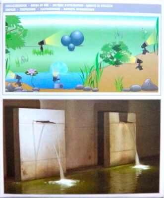 seliger Unterwasserstrahler Aqualight 300 oder 100 Power LED