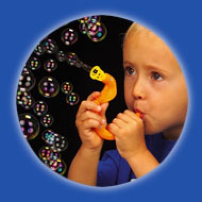 Seifenblasenspiel Natterix Pusteschlange klassische Seifenblasendose