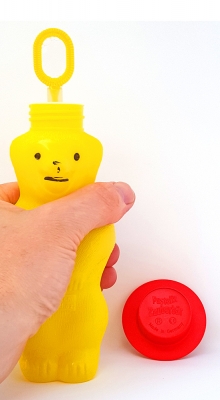 Seifenblasenspiel Druecker Tier Zauberbaer