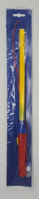 Elektrischer Laternen Umzug Kinder Lampion Stab Lang 41 bis 58 cm Bunt