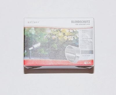 seliger Blendschutz für Skylight Strahler SPOT CLASSIC Edelstahl V2A