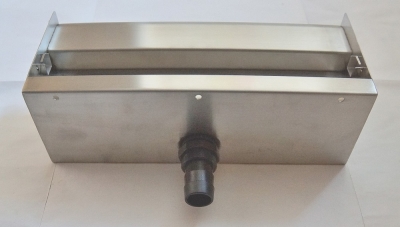 seliger Wasserfall Set V2A Edelstahl Breit 30 cm