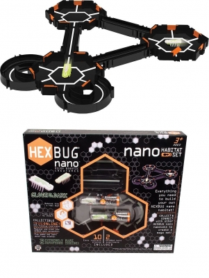 Roboter Spielzeugroboter Hexbug Nano Habitat Set Glow in the Dark