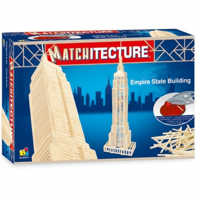Matchitecture Bastelset Empire State Building Holzbausatz 650 Teile