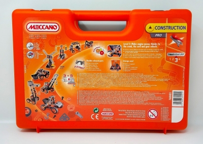 Meccano Spielzeug Werkzeugkoffer Modelbausatz 8 Fahrzeuge