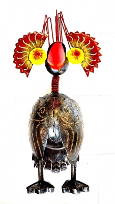 Teelichthalter Windlicht Vogel I 60 x 27 x 45 cm