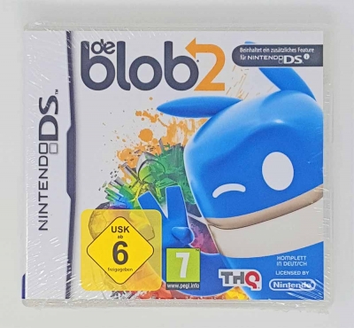 Nintendo DS De Blob 2 Jump n Run Kreativ Zeichnungen Muster Musik