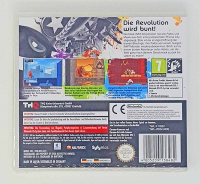 Nintendo DS De Blob 2 Jump n Run Kreativ Zeichnungen Muster Musik